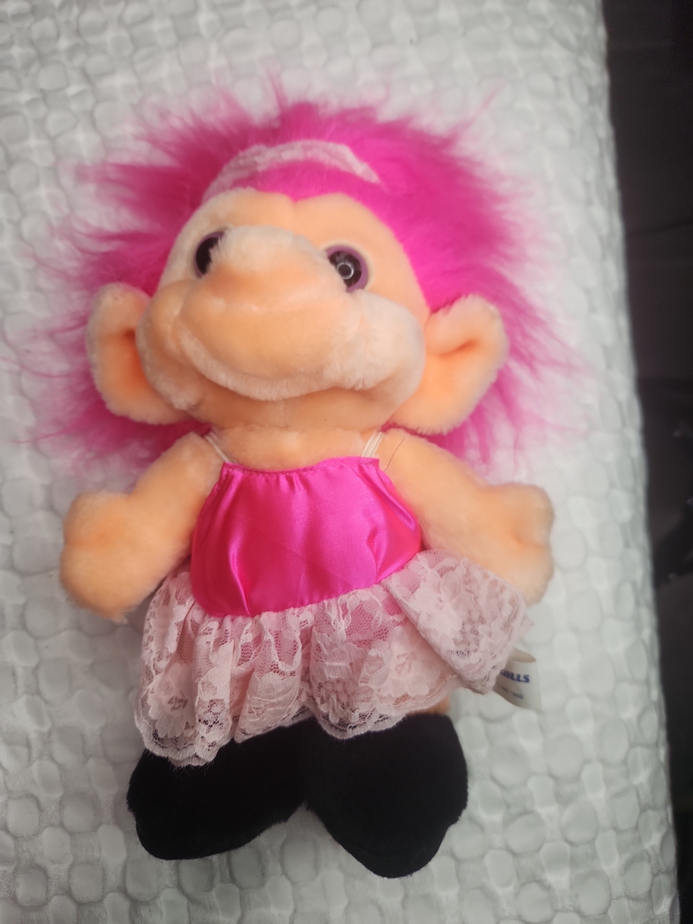 Trolio Trolls Plush Pink Hair Troll Doll Plush Toy